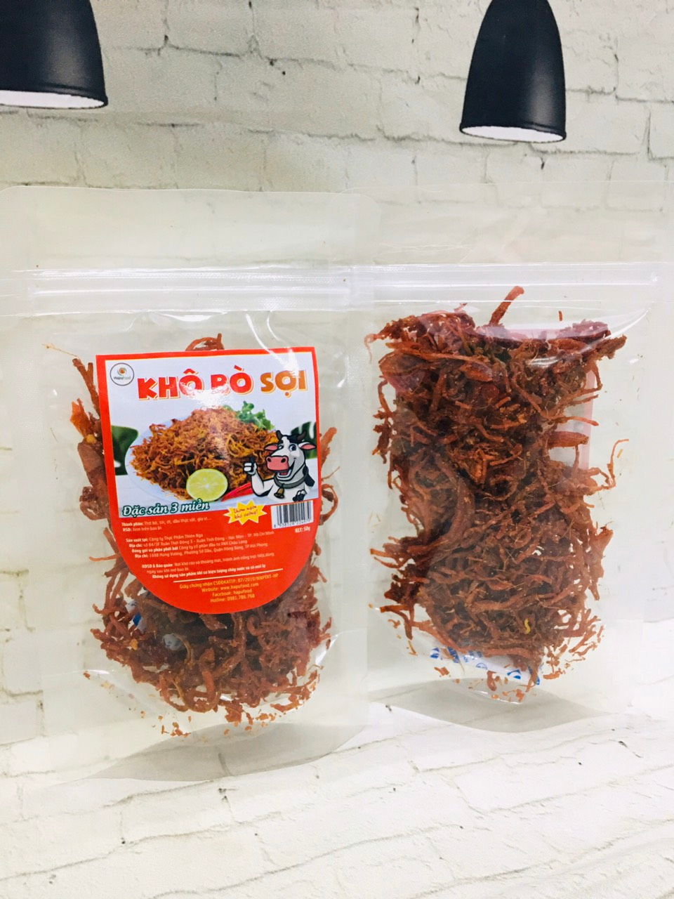 Khô bò sợi 50g